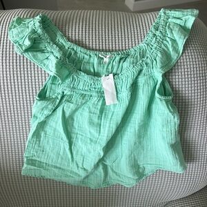 NWT Derek Heart flowy top